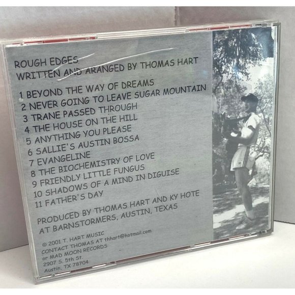 Thomas Hart Rough Edges CD Country Private Press Mad Moon Records 2001 - Picture 2 of 8